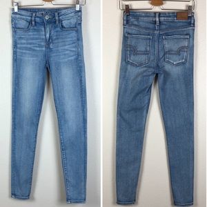 American Eagle Outfitters Light Blue Jeggings
